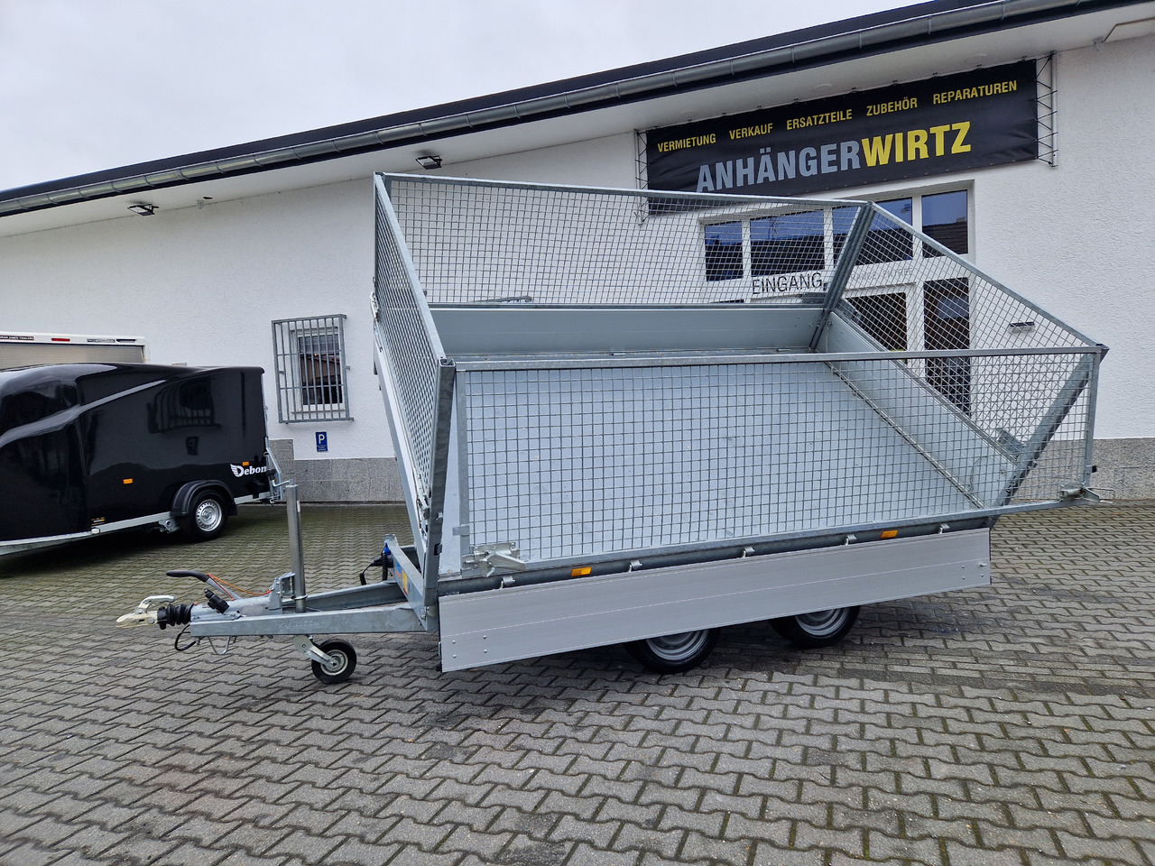 Hapert COBALT HM-2 305x180x30cm Elektro & Laubgitter 2700kg - Tipper trailer: picture 5 Hapert COBALT HM-2 305x180x30cm Elektro & Laubgitter 2700kg - Tipper trailer: picture 5
