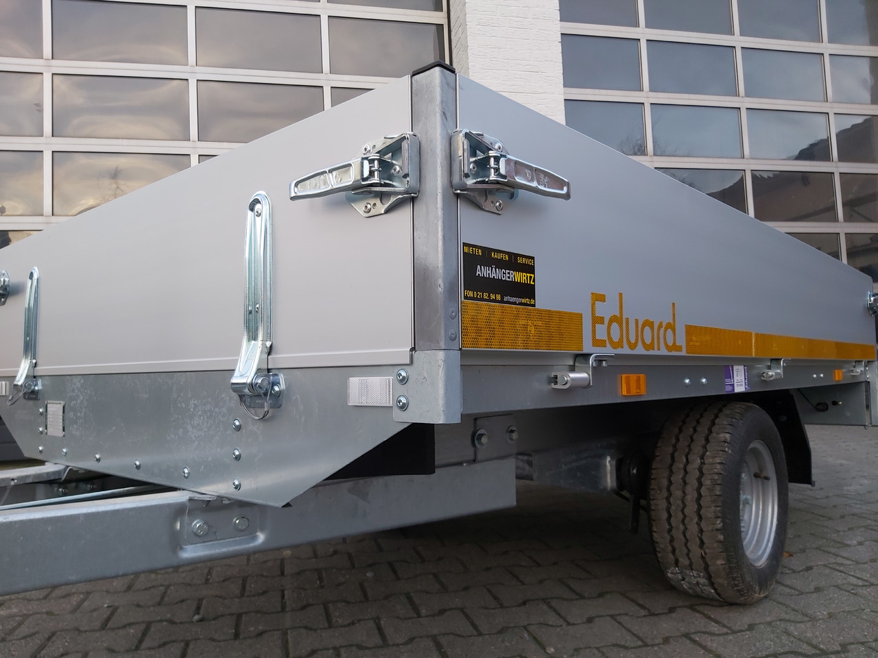 Hochlader light 2514 250x145x30cm Lfh 56cm (S) 1500kg online Aktion - Car trailer: picture 5 Hochlader light 2514 250x145x30cm Lfh 56cm (S) 1500kg online Aktion - Car trailer: picture 5