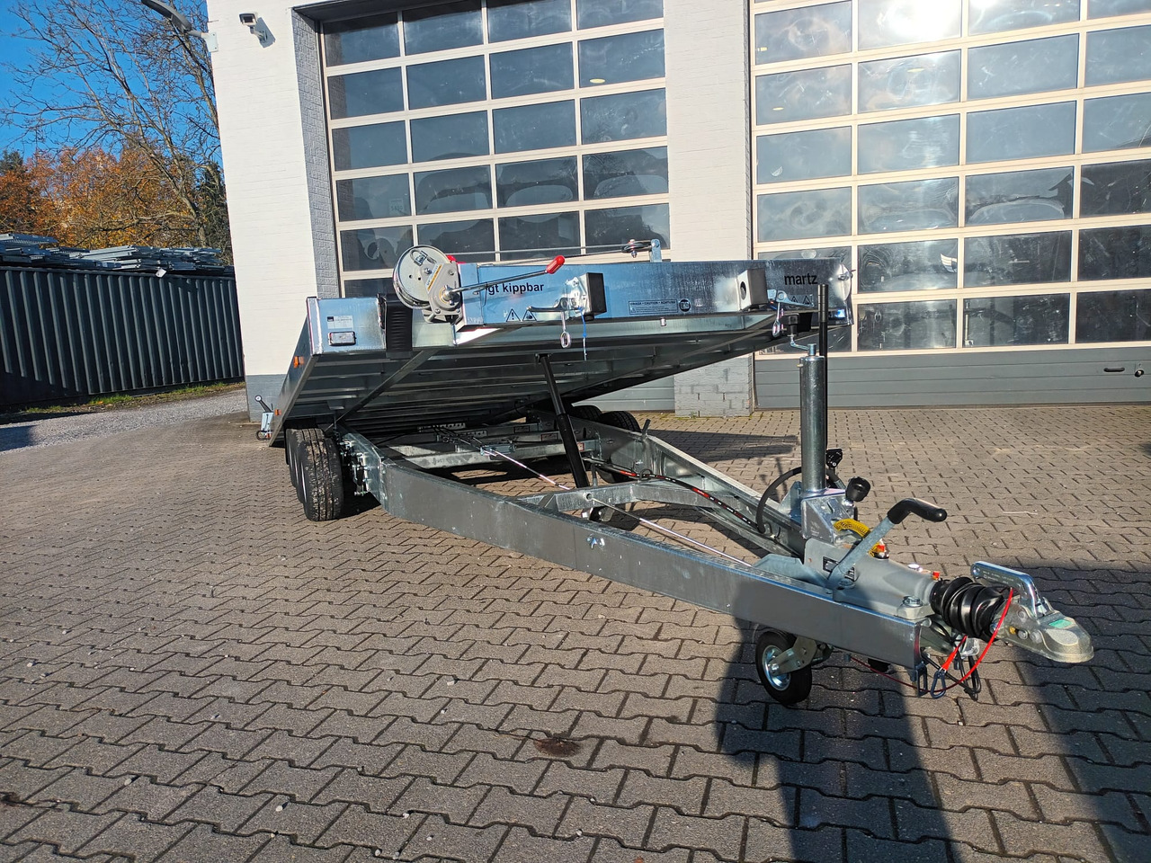 Martz Cartrailer GT KIPP 580/3 3,5T 580x215cm Profi Lohr Stahl & Aluboden Tridem 10" 3500kg 100km/H - Autotransporter trailer: picture 5 Martz Cartrailer GT KIPP 580/3 3,5T 580x215cm Profi Lohr Stahl & Aluboden Tridem 10" 3500kg 100km/H - Autotransporter trailer: picture 5