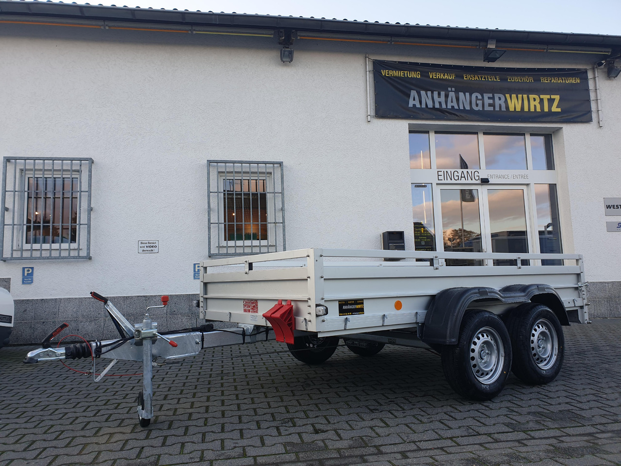 PKW Anhänger Koch Aluline 7.20 150.300.20 Hobbyline 300x150x44cm (M) 2000kg - Dropside/ Flatbed trailer: picture 1 PKW Anhänger Koch Aluline 7.20 150.300.20 Hobbyline 300x150x44cm (M) 2000kg - Dropside/ Flatbed trailer: picture 1