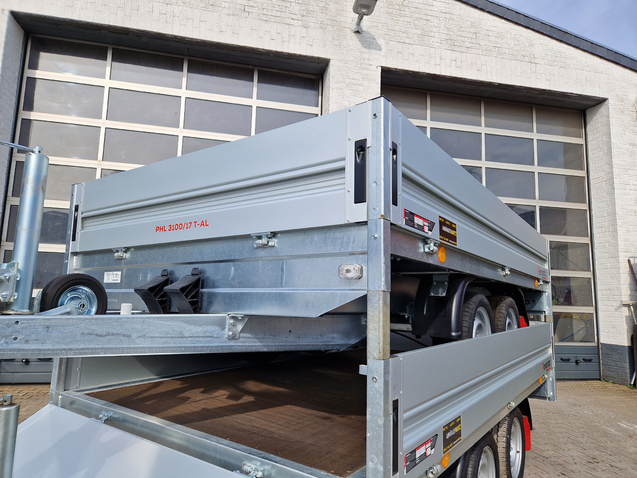 Pongratz Pritschenhochlader PHL 3100/17 T-AL-S 310x170x36cm 13" (M) 2000kg - Dropside/ Flatbed trailer: picture 2 Pongratz Pritschenhochlader PHL 3100/17 T-AL-S 310x170x36cm 13" (M) 2000kg - Dropside/ Flatbed trailer: picture 2