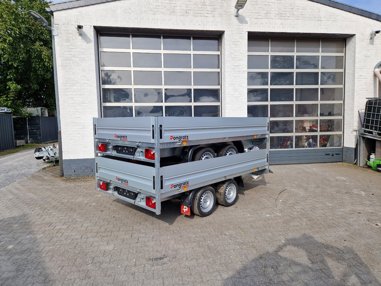 Pongratz Pritschenhochlader PHL 3100/17 T-AL-S 310x170x36cm 13" (M) 2000kg - Dropside/ Flatbed trailer: picture 4 Pongratz Pritschenhochlader PHL 3100/17 T-AL-S 310x170x36cm 13" (M) 2000kg - Dropside/ Flatbed trailer: picture 4