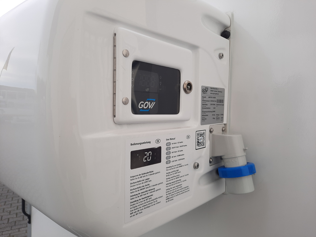 Variant Kühlanhänger 1315 K2 249x138x160cm GOVI Aggregat Lebensmittel (S) 1350kg - Refrigerator trailer: picture 4 Variant Kühlanhänger 1315 K2 249x138x160cm GOVI Aggregat Lebensmittel (S) 1350kg - Refrigerator trailer: picture 4