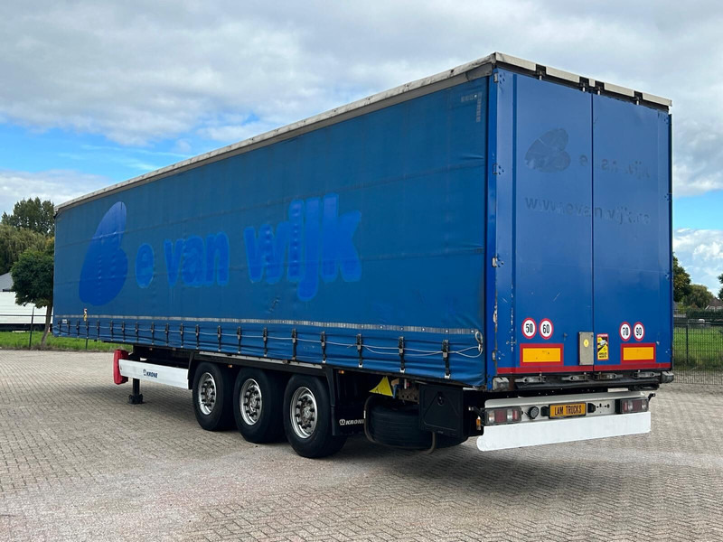 Krone 3 axle LIFT AXLE SAF DISK AXLE - Curtainsider semi-trailer: picture 1 Krone 3 axle LIFT AXLE SAF DISK AXLE - Curtainsider semi-trailer: picture 1