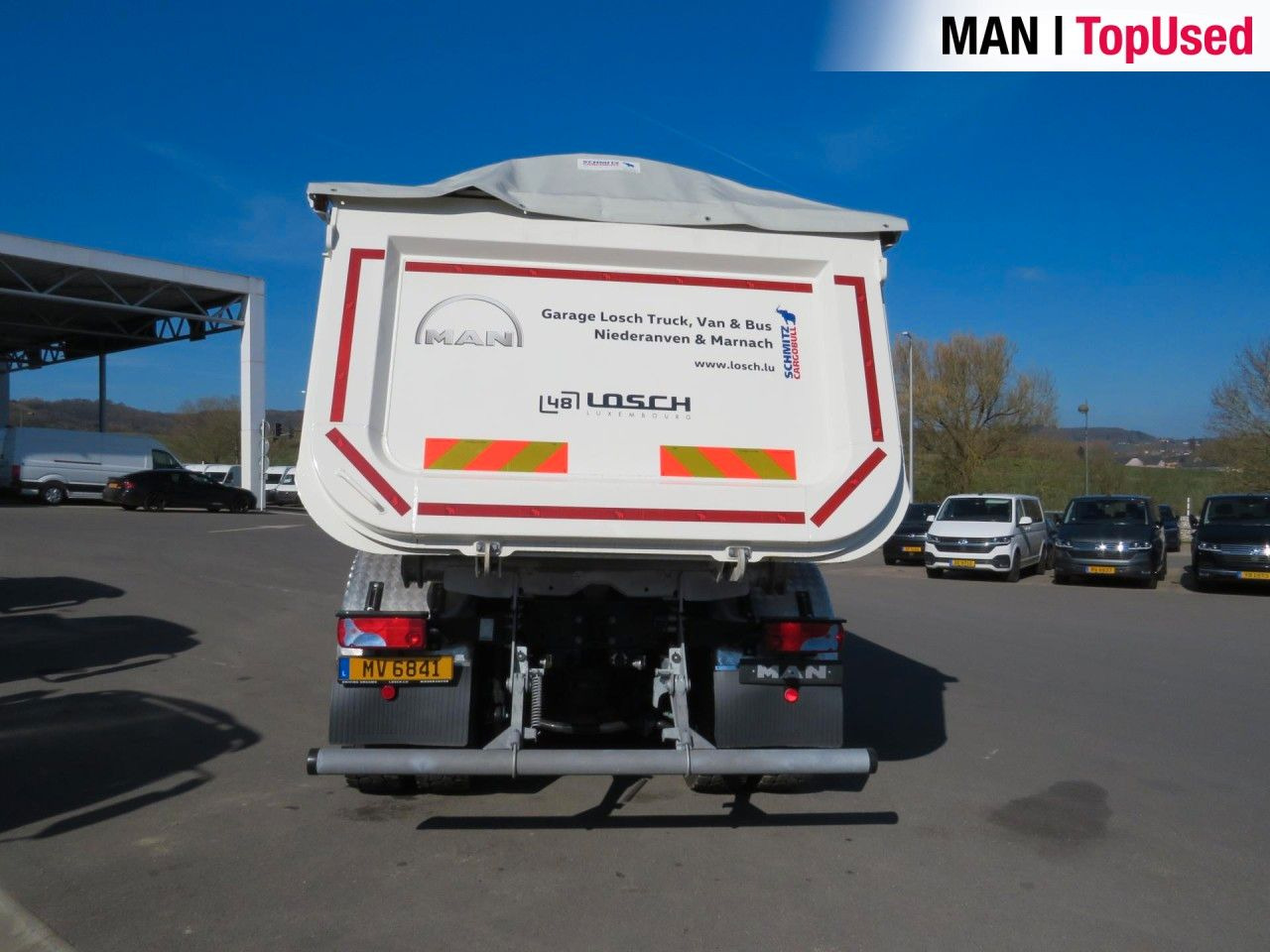 MAN TGS 41.480 8x4 BB CH Schmitz Muldenkipper - Skip loader truck: picture 5 MAN TGS 41.480 8x4 BB CH Schmitz Muldenkipper - Skip loader truck: picture 5