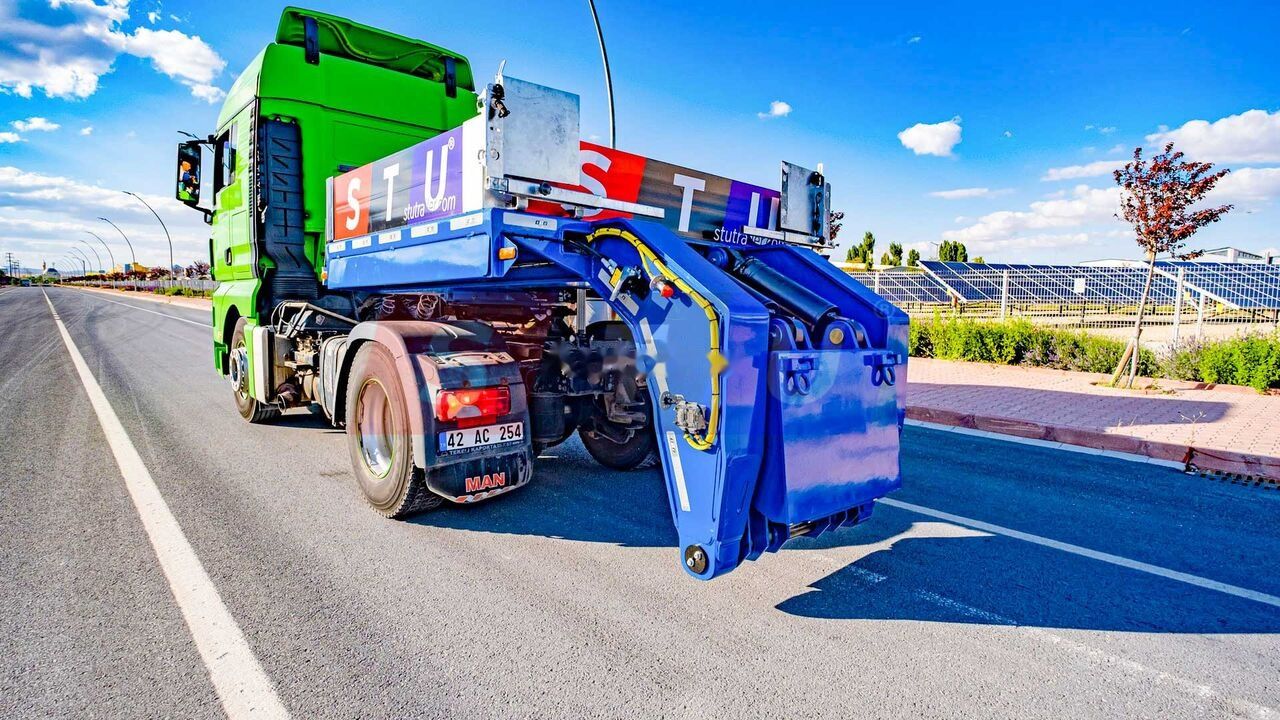New Low loader semi-trailer STU 2 Axle Extendable Low Loader: picture 6