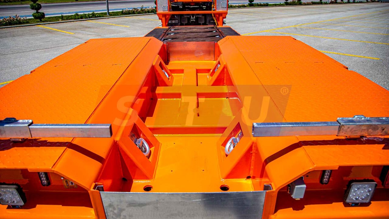 STU 2 Axle Extendable Low Loader - Low loader semi-trailer: picture 4 STU 2 Axle Extendable Low Loader - Low loader semi-trailer: picture 4