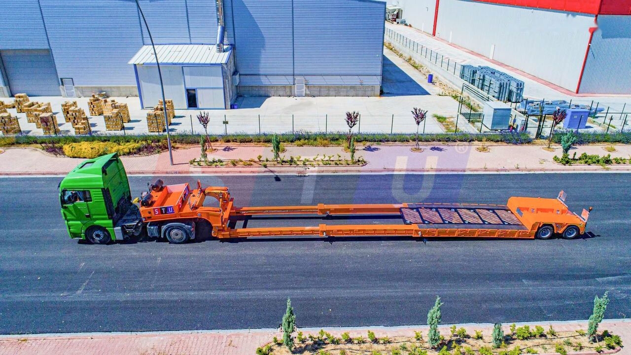 New Low loader semi-trailer STU 2 Axle Extendable Low Loader: picture 13