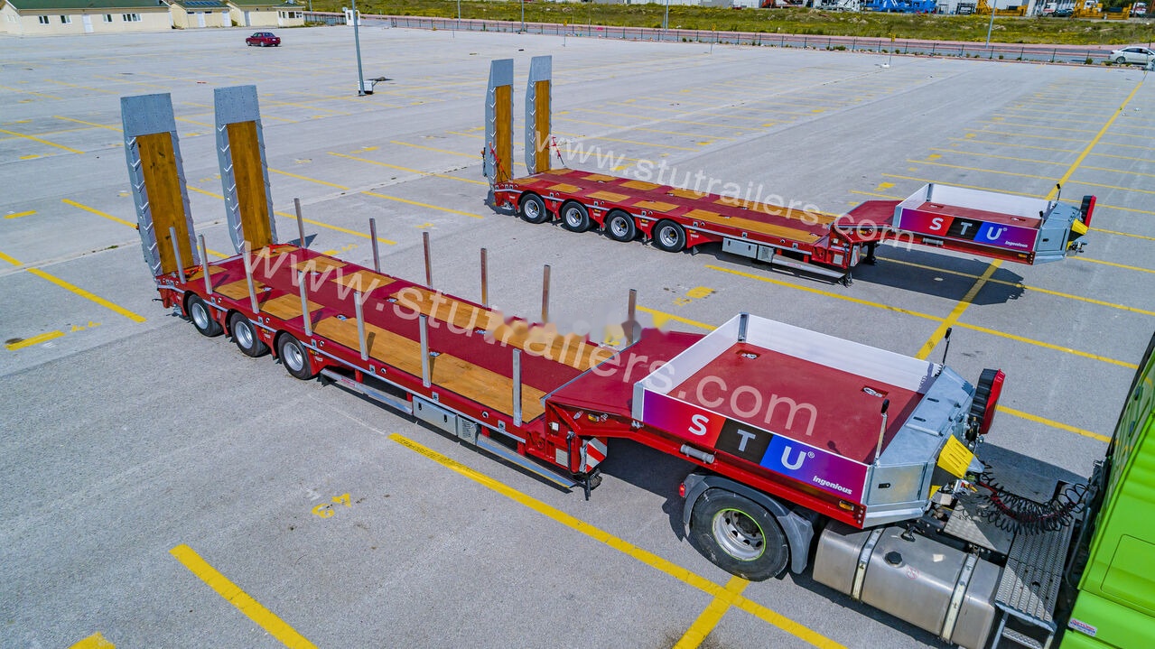STU 3 Axles Lowbed Trailer - Low loader semi-trailer: picture 2 STU 3 Axles Lowbed Trailer - Low loader semi-trailer: picture 2