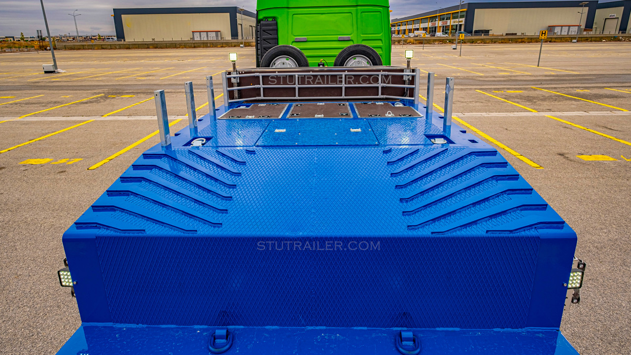 New Low loader semi-trailer STU 5 Axle Hydraulic Steering Extendable Low Laoder: picture 18 New Low loader semi-trailer STU 5 Axle Hydraulic Steering Extendable Low Laoder: picture 18