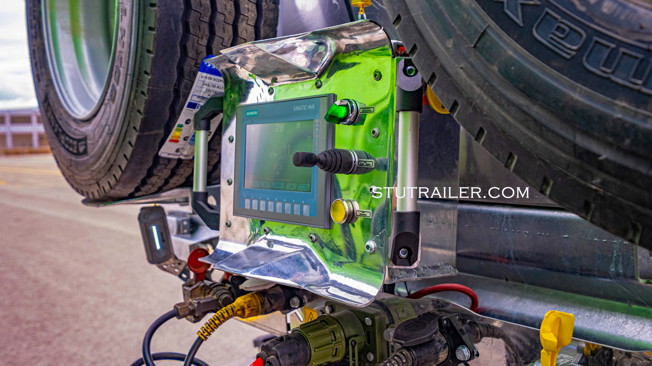 New Low loader semi-trailer STU 5 Axle Hydraulic Steering Extendable Low Laoder: picture 6 New Low loader semi-trailer STU 5 Axle Hydraulic Steering Extendable Low Laoder: picture 6