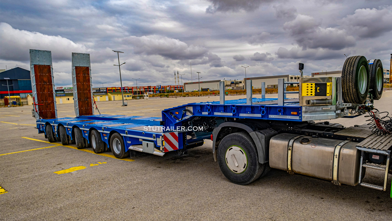 New Low loader semi-trailer STU 5 Axle Hydraulic Steering Extendable Low Laoder: picture 16 New Low loader semi-trailer STU 5 Axle Hydraulic Steering Extendable Low Laoder: picture 16