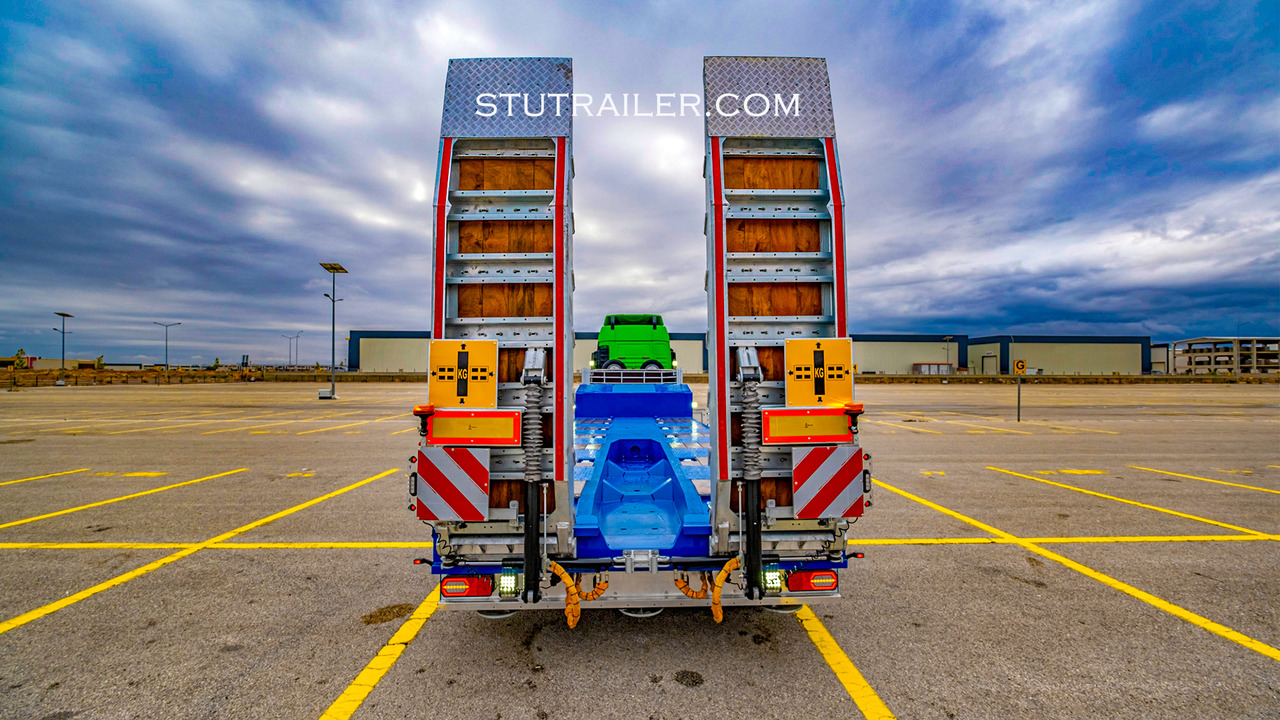New Low loader semi-trailer STU 5 Axle Hydraulic Steering Extendable Low Laoder: picture 22 New Low loader semi-trailer STU 5 Axle Hydraulic Steering Extendable Low Laoder: picture 22