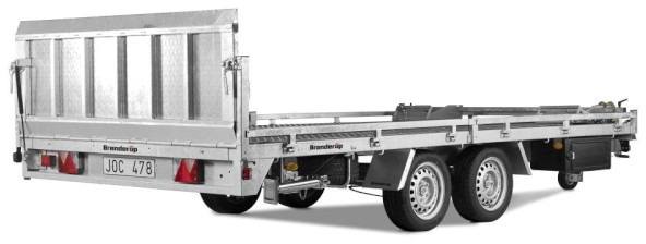 Brenderup 6520 Alu, 65203500, Hochlader kippbar 3,5 t. 5080x2050x100mm - Car trailer: picture 1 Brenderup 6520 Alu, 65203500, Hochlader kippbar 3,5 t. 5080x2050x100mm - Car trailer: picture 1