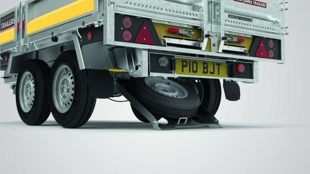 Brian James Cargo Tipper 526 Heckkipper 526-2716-27-2-12, 2700 x 1600 x 300 mm, 2,7 to. - Tipper trailer: picture 5 Brian James Cargo Tipper 526 Heckkipper 526-2716-27-2-12, 2700 x 1600 x 300 mm, 2,7 to. - Tipper trailer: picture 5