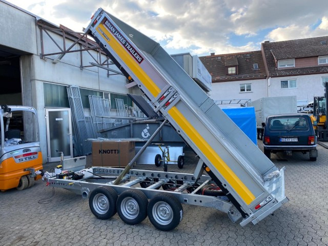 Brian James Cargo Tipper Heckkipper 3-achs, 526-4020-35-3-12, 4000 x 2000 x 300 mm, 3,5 to. - Tipper trailer: picture 2 Brian James Cargo Tipper Heckkipper 3-achs, 526-4020-35-3-12, 4000 x 2000 x 300 mm, 3,5 to. - Tipper trailer: picture 2