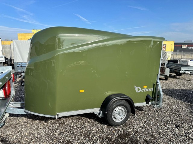 Cheval Liberte Debon Fourgon Cargo 2 Poly + Türe dunkelgrau 1300 kg, 100 km/h, 300x155x168cm - Closed box trailer: picture 1 Cheval Liberte Debon Fourgon Cargo 2 Poly + Türe dunkelgrau 1300 kg, 100 km/h, 300x155x168cm - Closed box trailer: picture 1