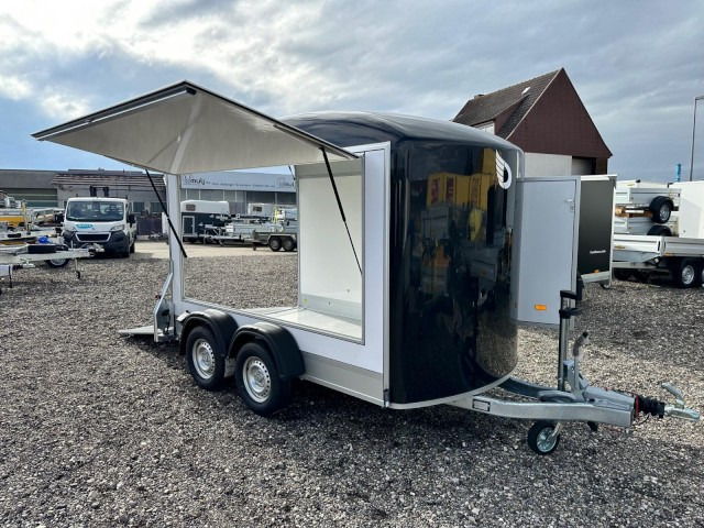 Cheval Liberte Debon Roadster 500 Sandwich Verkaufsklappe 2000 kg, 100 km/h, 320x167x200cm - Closed box trailer: picture 2 Cheval Liberte Debon Roadster 500 Sandwich Verkaufsklappe 2000 kg, 100 km/h, 320x167x200cm - Closed box trailer: picture 2