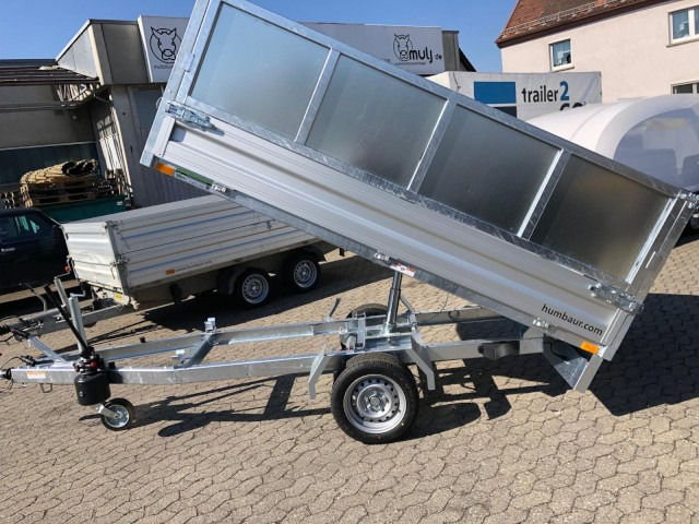 Humbaur HUK 152715 Heckkipper Blechaufsatz 1,5 t. 2680 x 1500 x 300mm - Tipper trailer: picture 4 Humbaur HUK 152715 Heckkipper Blechaufsatz 1,5 t. 2680 x 1500 x 300mm - Tipper trailer: picture 4