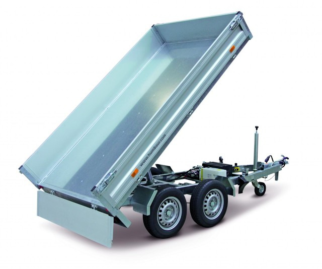 Humbaur HUK 272715 Heckkipper 2,7 t. E-Pumpe 2680 x 1500 x 300mm - Tipper trailer: picture 2 Humbaur HUK 272715 Heckkipper 2,7 t. E-Pumpe 2680 x 1500 x 300mm - Tipper trailer: picture 2