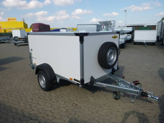 Humbaur Koffer HK 132513-10P, 100 km/h 1,3 t. 2510 x 1310 x 1000 mm - Closed box trailer: picture 1 Humbaur Koffer HK 132513-10P, 100 km/h 1,3 t. 2510 x 1310 x 1000 mm - Closed box trailer: picture 1