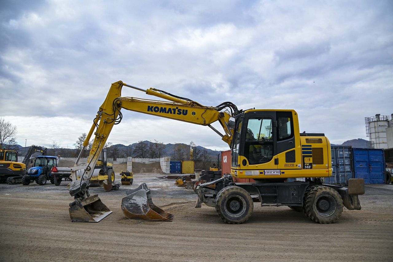 KOMATSU PW148-10 - Wheel excavator: picture 2 KOMATSU PW148-10 - Wheel excavator: picture 2