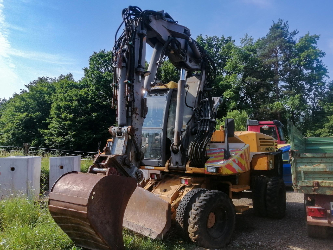 MECALAC 14 MXT - Wheel excavator: picture 1 MECALAC 14 MXT - Wheel excavator: picture 1