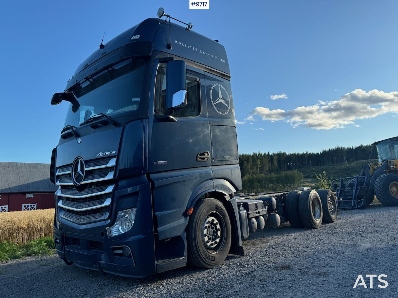 2014 Mercedes Actros 2551 Chassis. Rep object. - Cab chassis truck: picture 1 2014 Mercedes Actros 2551 Chassis. Rep object. - Cab chassis truck: picture 1