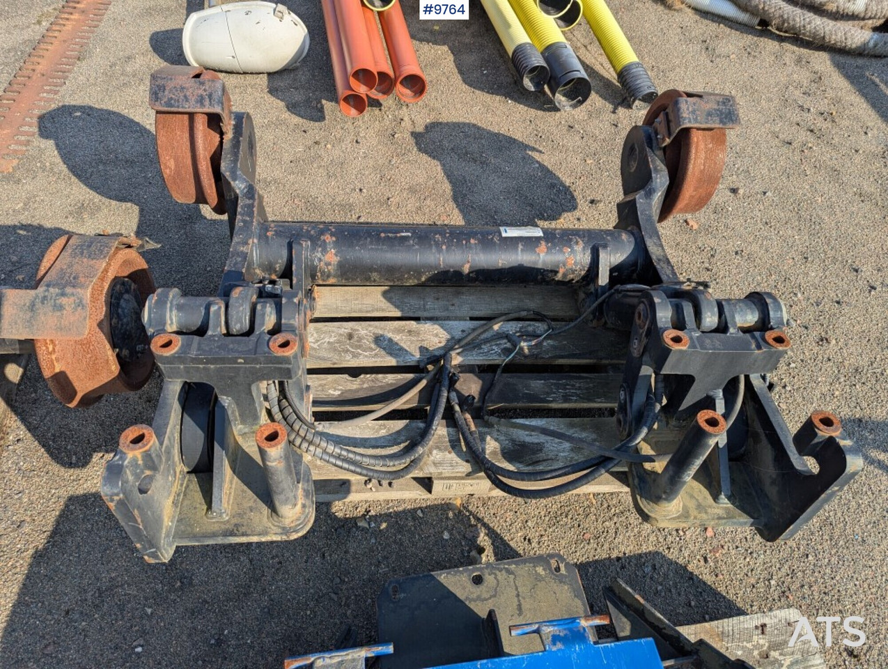 Rail wheel Huddig - Attachment for Construction machinery: picture 2 Rail wheel Huddig - Attachment for Construction machinery: picture 2
