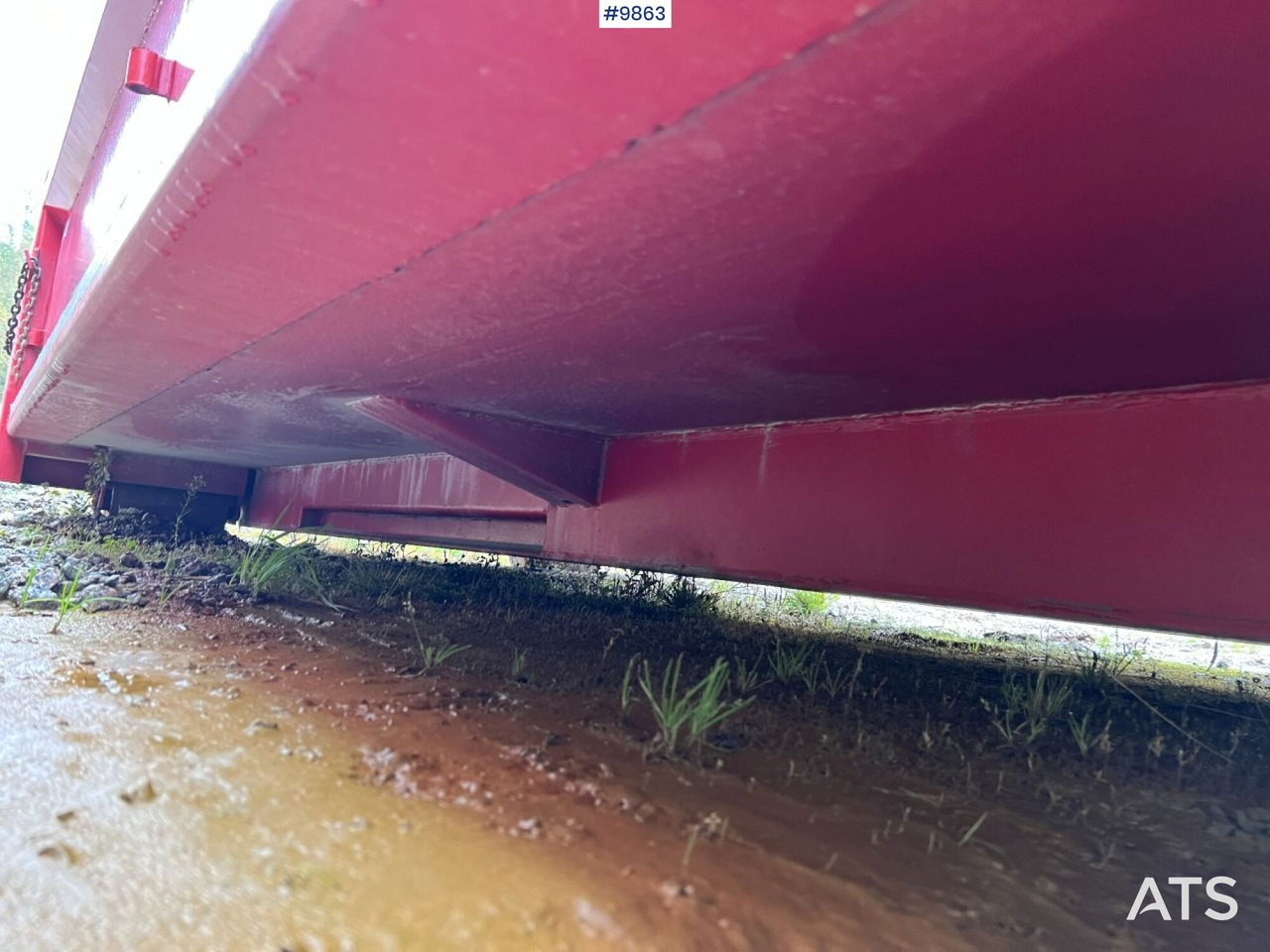 Roll-off container B.K:s Lastväxlarflak - Sparsamt använd: picture 8