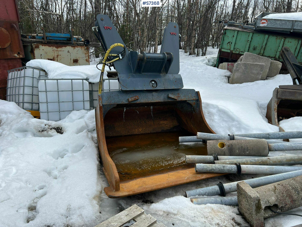 Big Slope bucket YPV Hardox - Excavator bucket: picture 2 Big Slope bucket YPV Hardox - Excavator bucket: picture 2