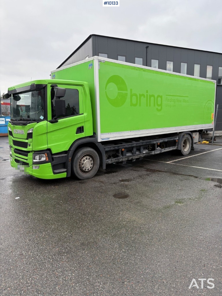 Box Truck Scania P280 Gas-powered - Box truck: picture 1 Box Truck Scania P280 Gas-powered - Box truck: picture 1