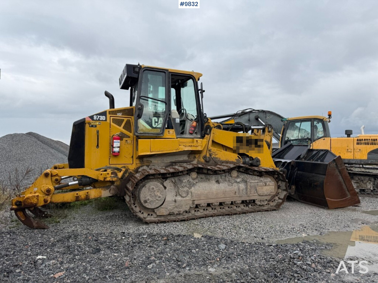 CAT 973D Track loader - Crawler loader: picture 4 CAT 973D Track loader - Crawler loader: picture 4