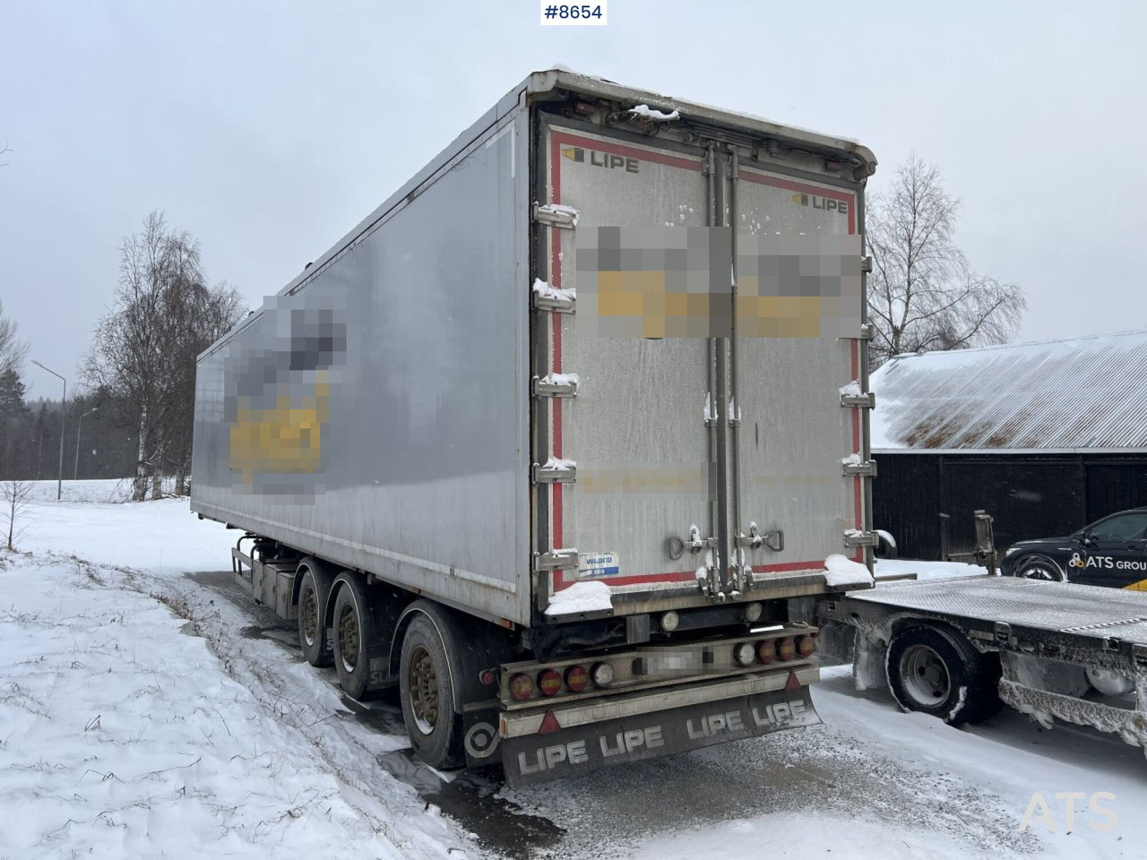 Chip trailer Lipe PPV-KP-HS-HP - Closed box semi-trailer: picture 3 Chip trailer Lipe PPV-KP-HS-HP - Closed box semi-trailer: picture 3