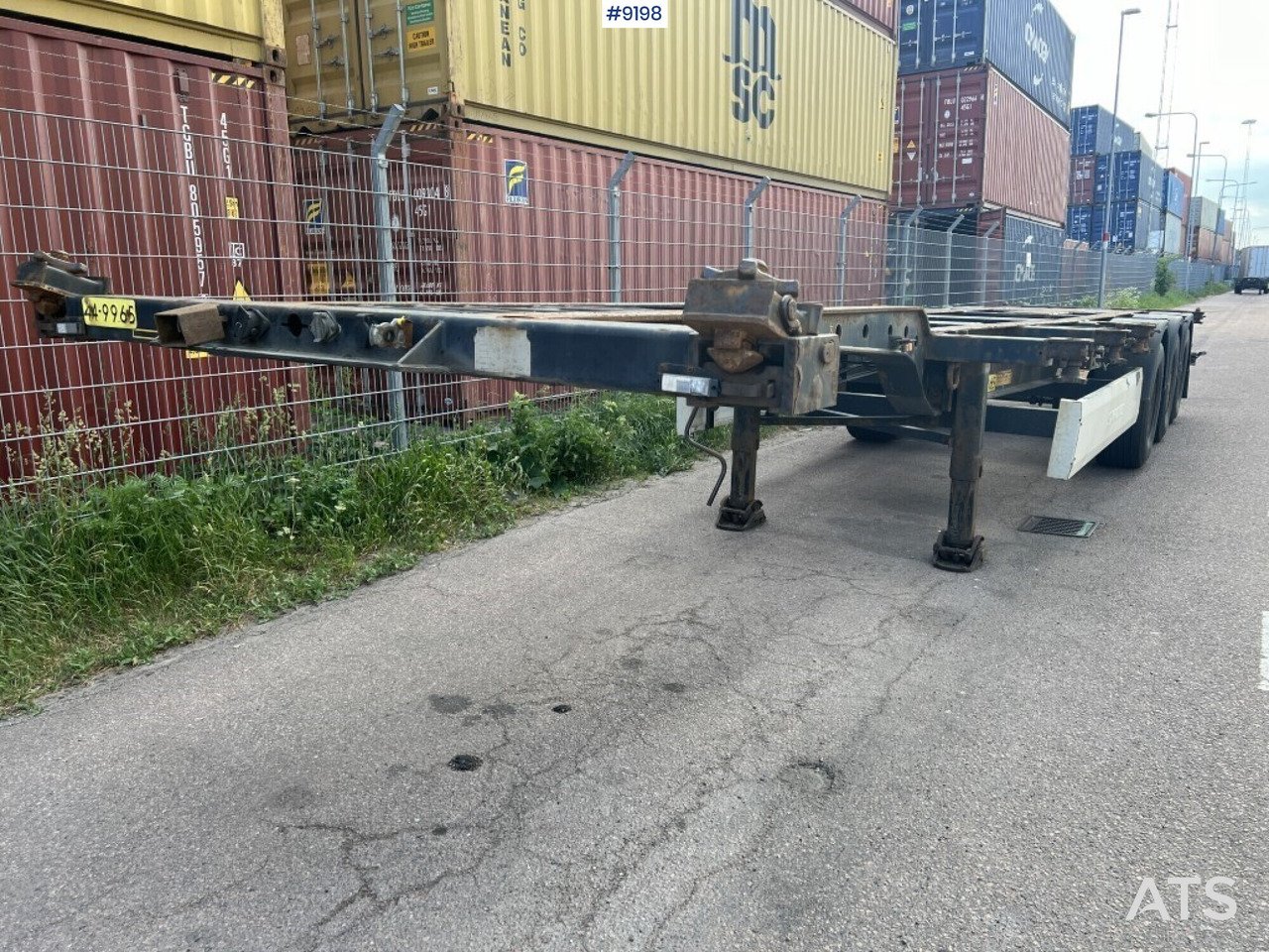 Container chassi - Krone SD - Container transporter/ Swap body semi-trailer: picture 1 Container chassi - Krone SD - Container transporter/ Swap body semi-trailer: picture 1