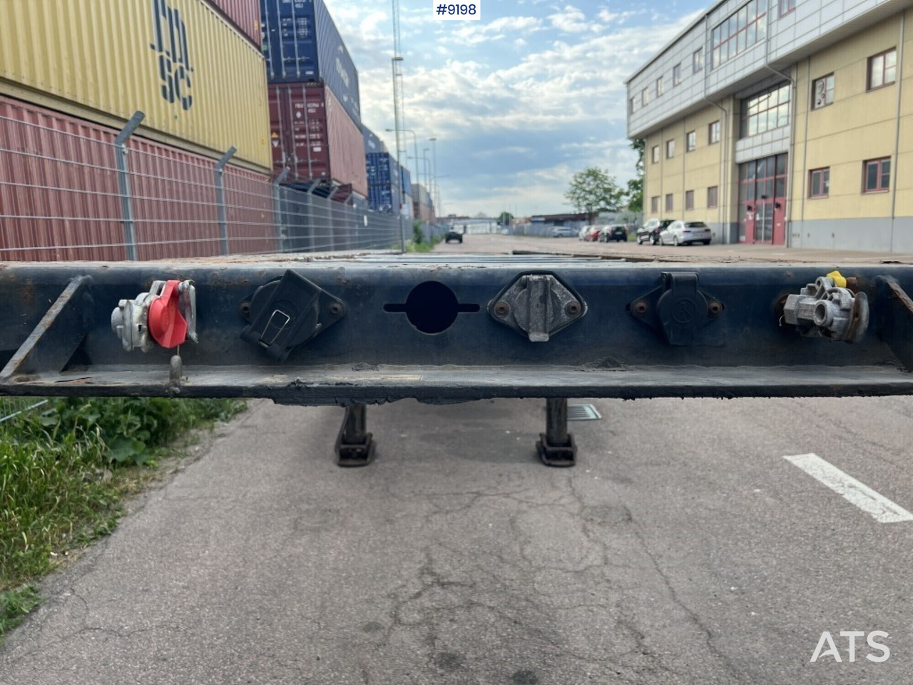 Container chassi - Krone SD - Container transporter/ Swap body semi-trailer: picture 2 Container chassi - Krone SD - Container transporter/ Swap body semi-trailer: picture 2