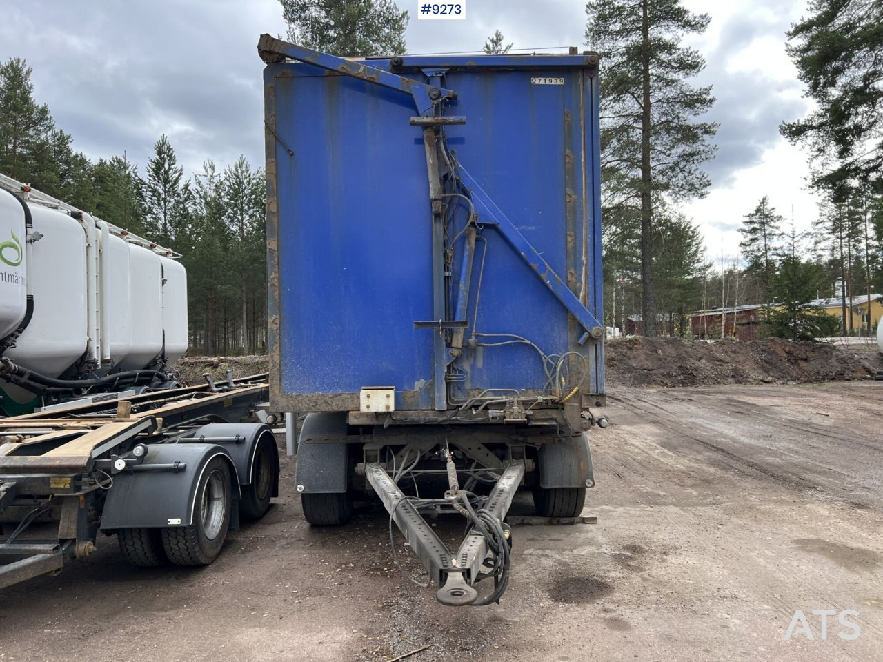 EKSJÖVAGNEN FS 18-18 CHIPPER TRAILER - Closed box trailer: picture 3 EKSJÖVAGNEN FS 18-18 CHIPPER TRAILER - Closed box trailer: picture 3