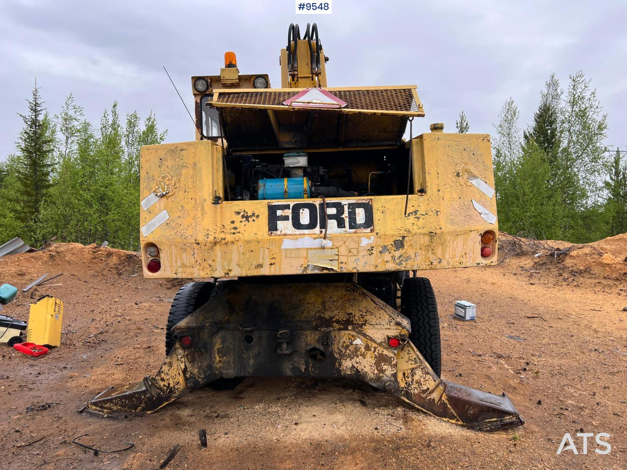 FORD Wheel excavator - Wheel excavator: picture 3 FORD Wheel excavator - Wheel excavator: picture 3
