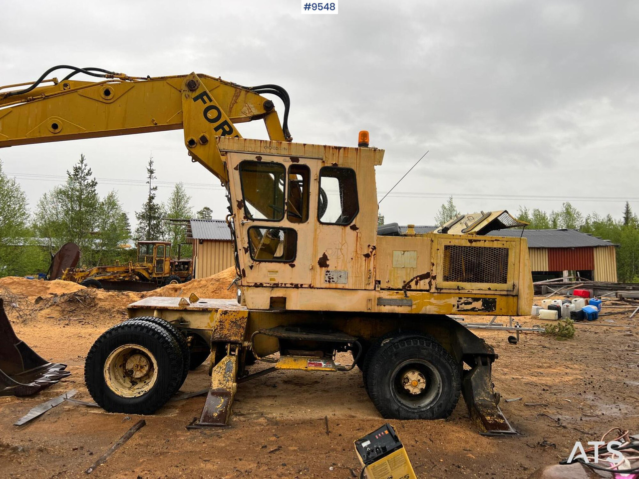 FORD Wheel excavator - Wheel excavator: picture 5 FORD Wheel excavator - Wheel excavator: picture 5