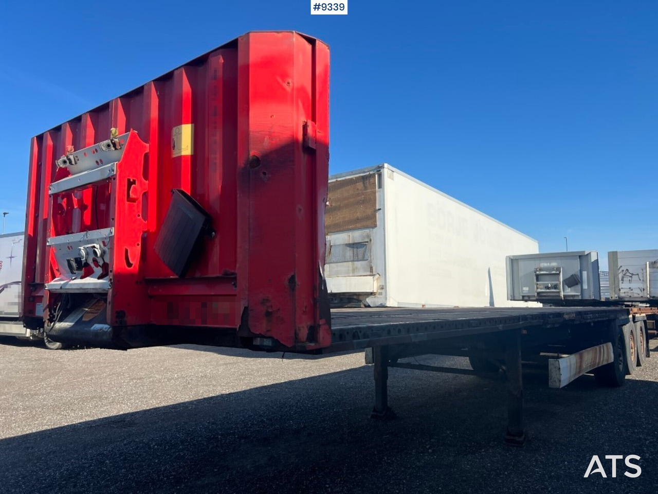 Flatbed - KRONE PROFI-LINER SD - Dropside/ Flatbed semi-trailer: picture 1 Flatbed - KRONE PROFI-LINER SD - Dropside/ Flatbed semi-trailer: picture 1