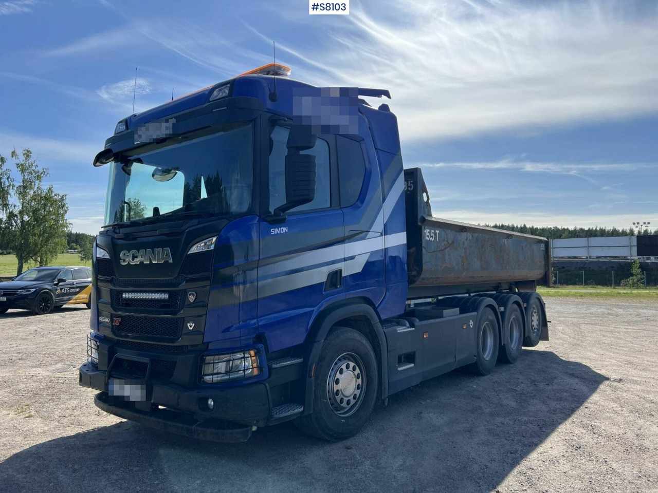 Hook truck, Scania R580, Joab L27 Hook - Hook lift truck: picture 1 Hook truck, Scania R580, Joab L27 Hook - Hook lift truck: picture 1