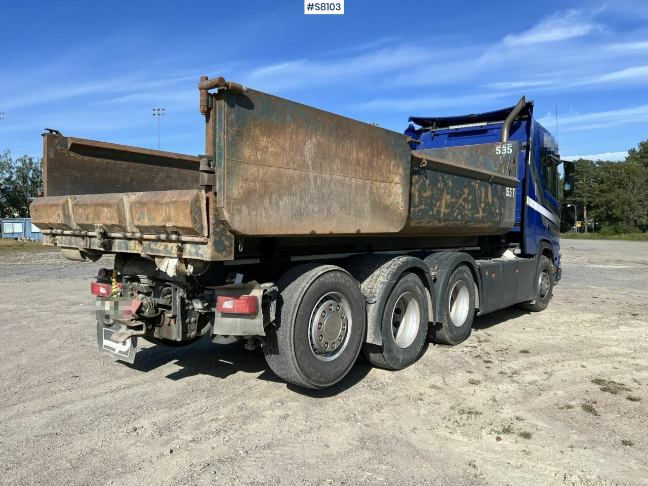 Hook truck, Scania R580, Joab L27 Hook - Hook lift truck: picture 5 Hook truck, Scania R580, Joab L27 Hook - Hook lift truck: picture 5