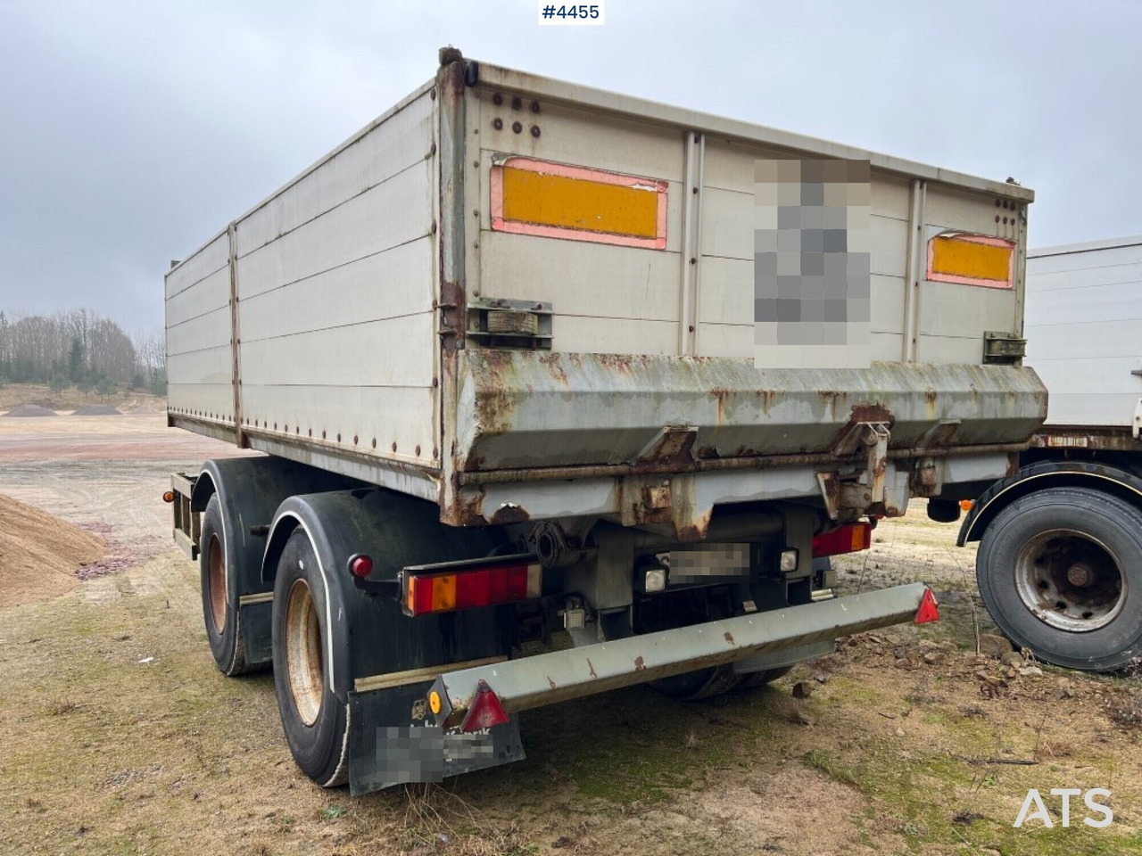 Dropside/ Flatbed trailer ILSBO T1-2K Trailer: picture 9