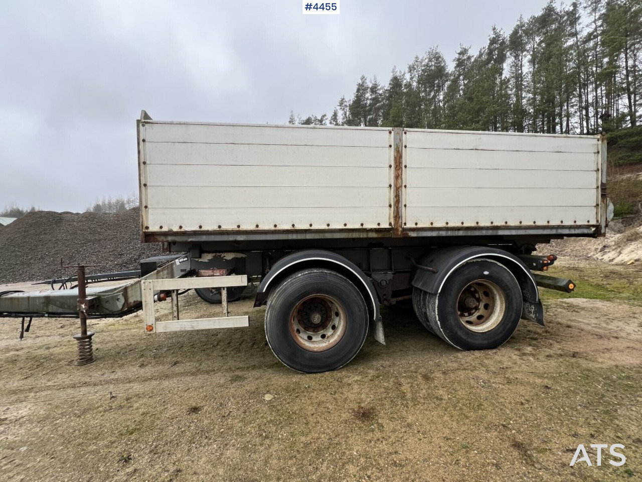 Dropside/ Flatbed trailer ILSBO T1-2K Trailer: picture 11