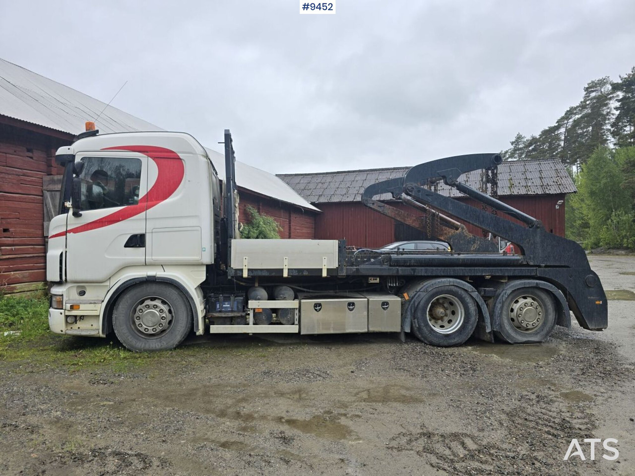 Lift Dumper Scania R420 6x2 - Skip loader truck: picture 3 Lift Dumper Scania R420 6x2 - Skip loader truck: picture 3