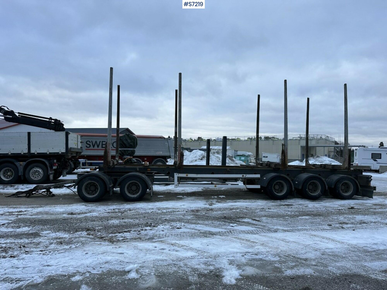 Logging trailer 5-axles, Parator SV 18-24 - Timber trailer: picture 2 Logging trailer 5-axles, Parator SV 18-24 - Timber trailer: picture 2
