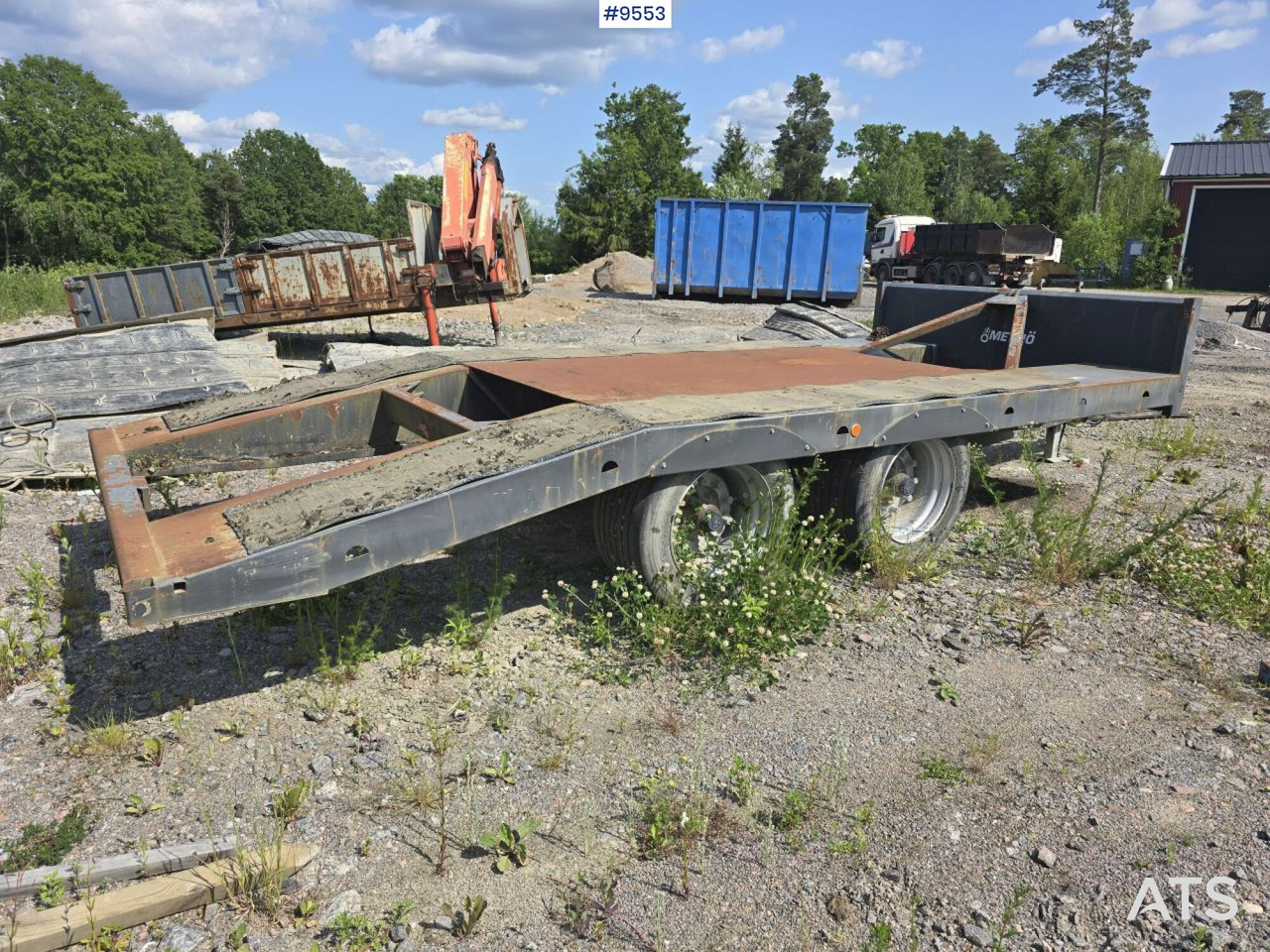 Machine trailer Metsjö - Autotransporter trailer: picture 4 Machine trailer Metsjö - Autotransporter trailer: picture 4