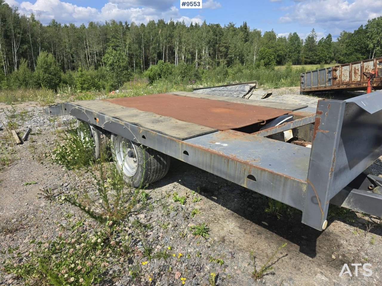 Machine trailer Metsjö - Autotransporter trailer: picture 3 Machine trailer Metsjö - Autotransporter trailer: picture 3