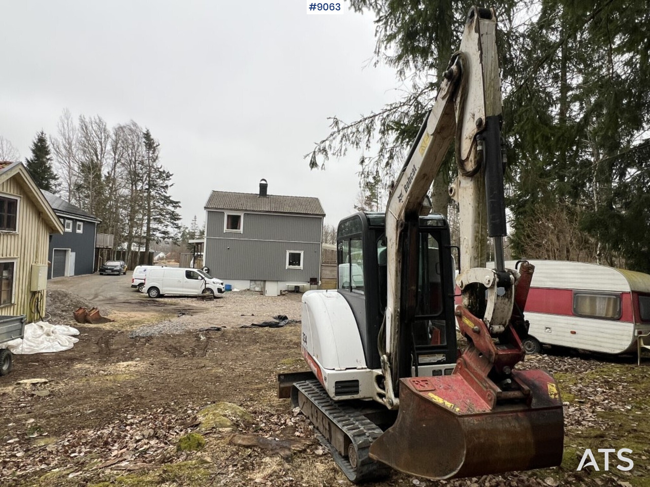 Mini excavator Mini Excavator Bobcat 334 (VIDEO): picture 15