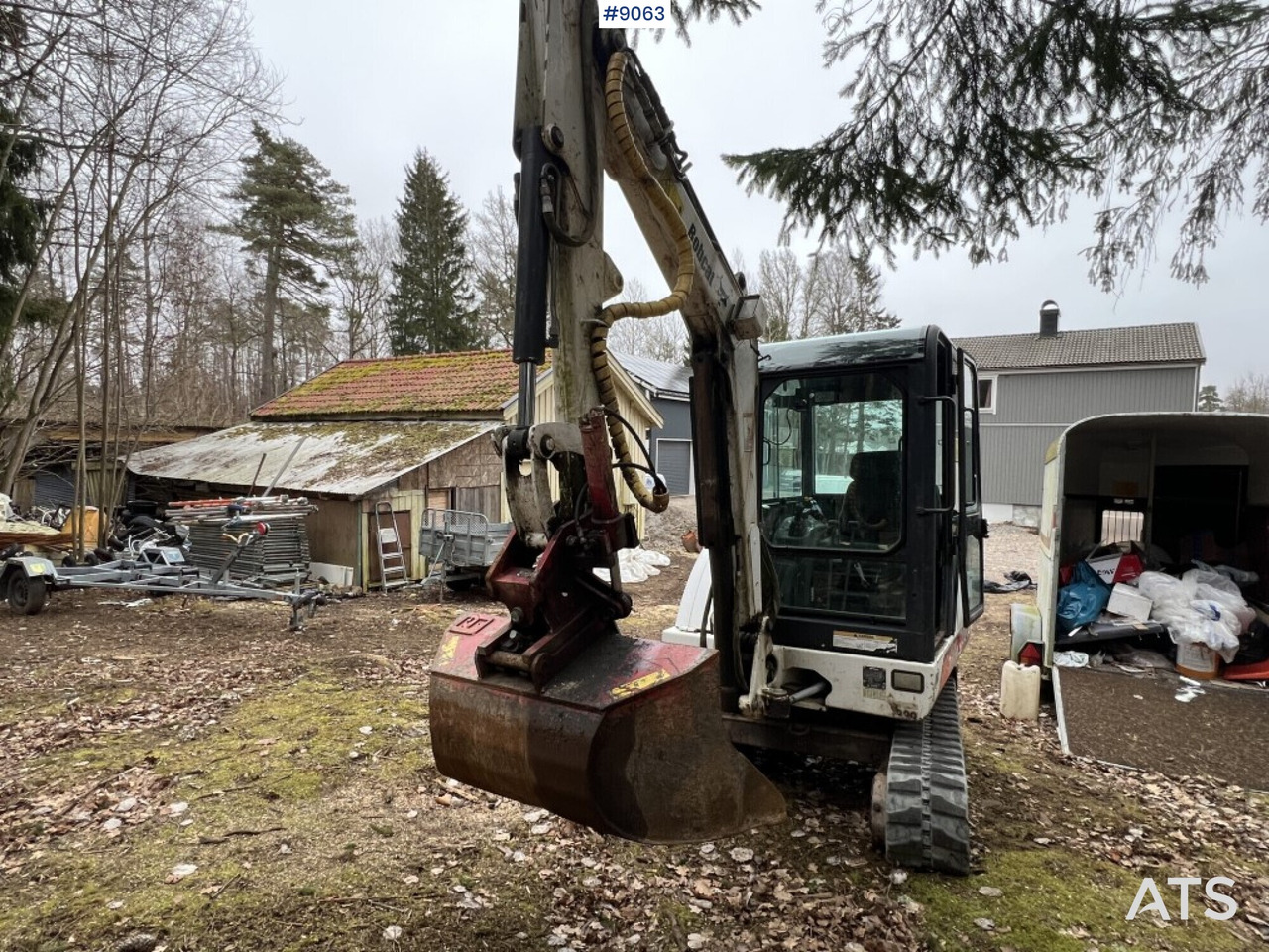 Mini excavator Mini Excavator Bobcat 334 (VIDEO): picture 13